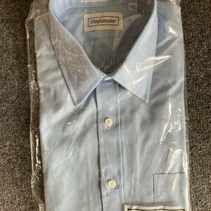 Claybrooke Men's Sky Blue Dress Shirt